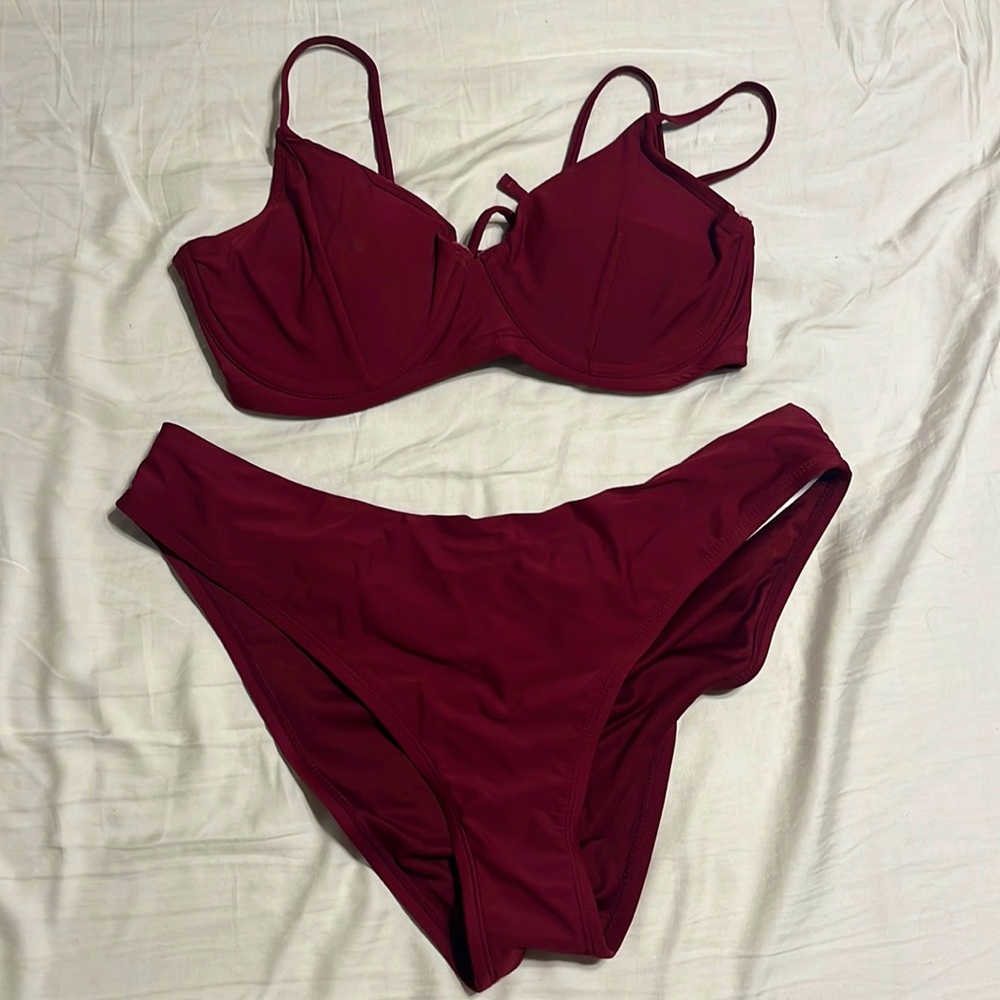 Super hot red bikini!!